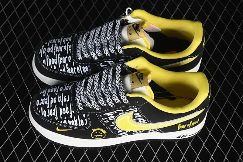All categories Nk Air Force 1 Air Force series Nk Air Force 1 Low Air Force low-top Nike Air Force 1'07 Low joint yellow hook grimace Air Force low-top casual sneakers SY1388-012